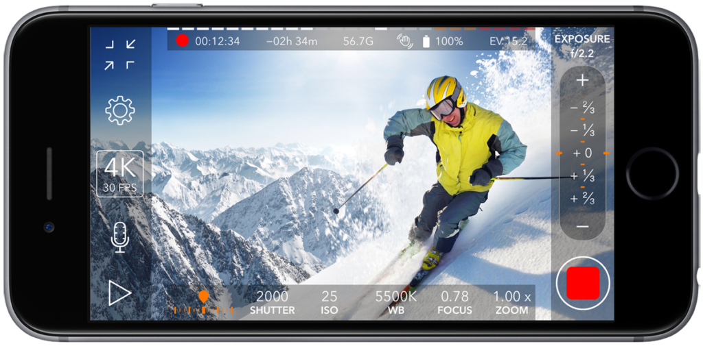 ProMovie Recorder - app video per iPhone